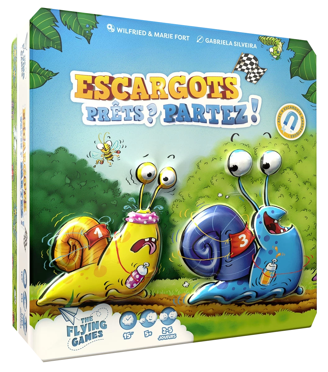 Escargots… Prêts ? Partez !